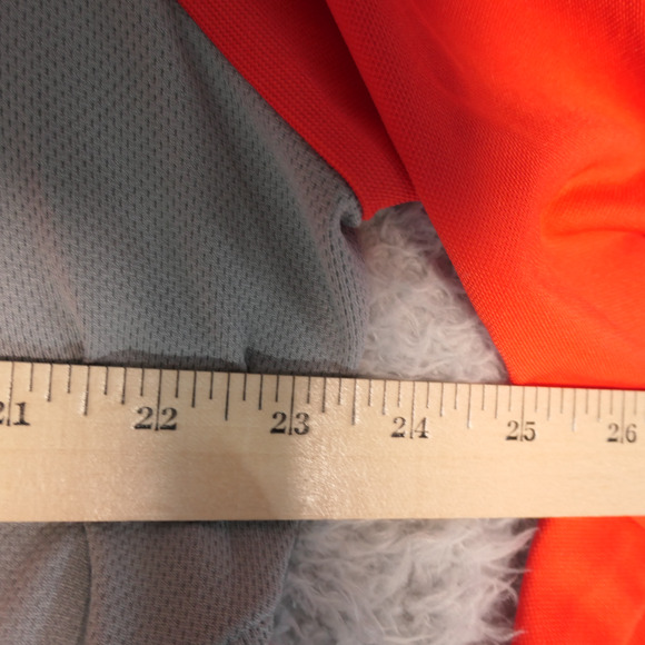 Fila Golf Performance Polo Shirt Mens XL Orange Collared Active Golf Hike Bike - Picture 4 of 8